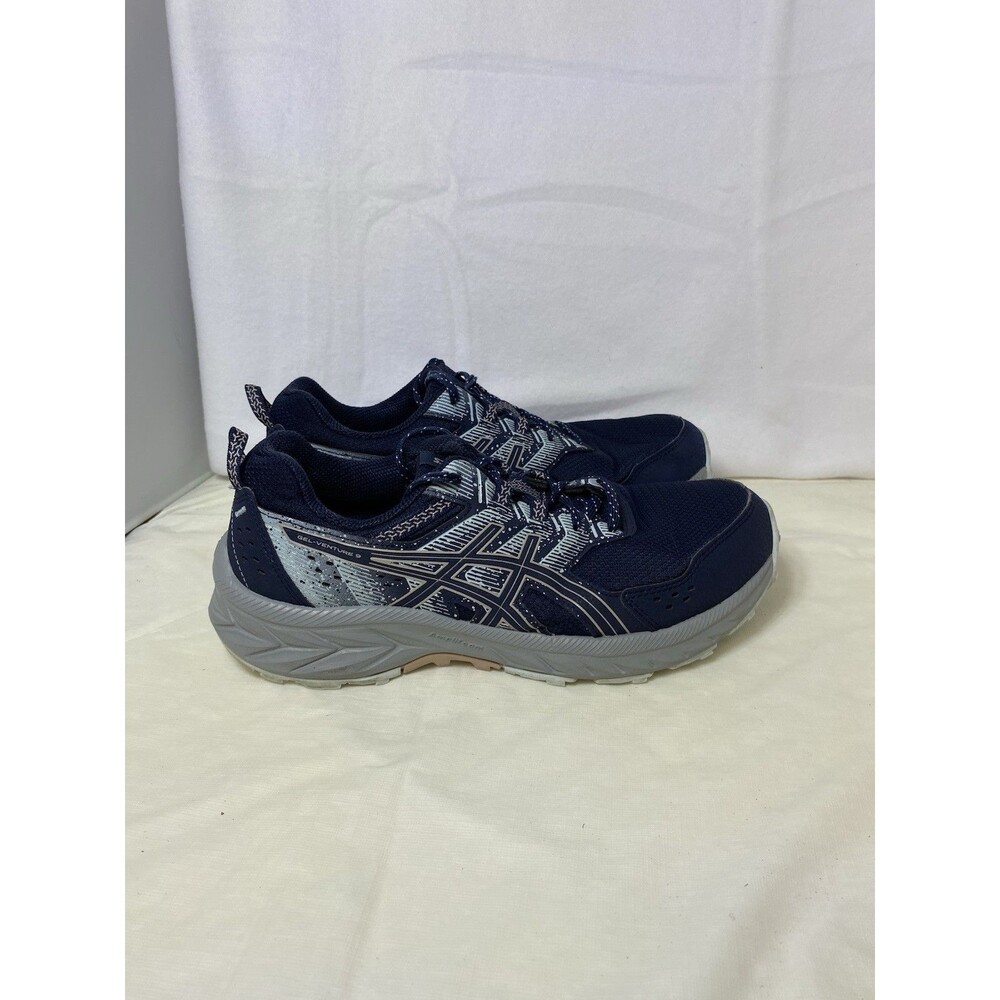 Asics Womens Gel Venture 9 1012B313 Blue Running Shoes Sneakers Size 9 - Picture 2 of 8